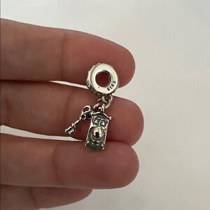 Alice in Wonderland Door Lock and Key Dangle Charm